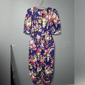 VTG 70s/80s Sprouts by Vicky Vaughn One Piece Jumper Sz 5/6 Shoulder Pads USA.